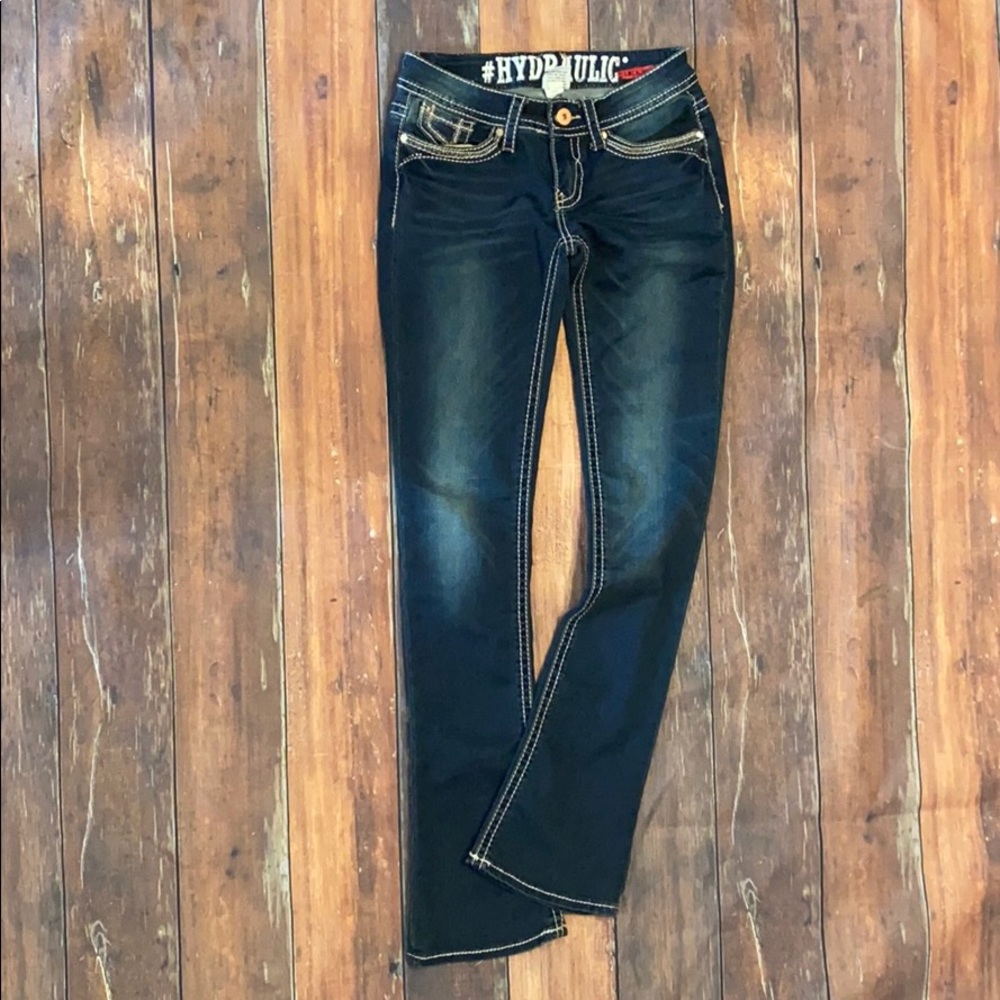 Hydraulic Lola Micro Boot Jeans Sz 1/2